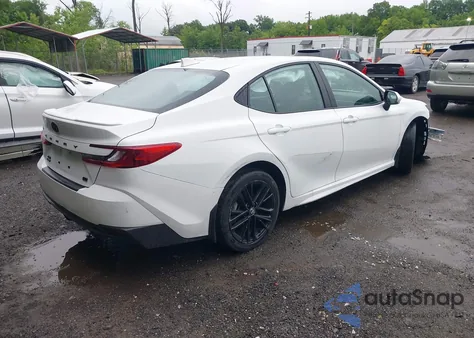 2025 Toyota Camry Se from USA, damaged, VIN 4T1DBADK7SU516067